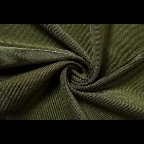 Maxi Long Sleeve Olive Dress like helsa - Picture 6 of 10